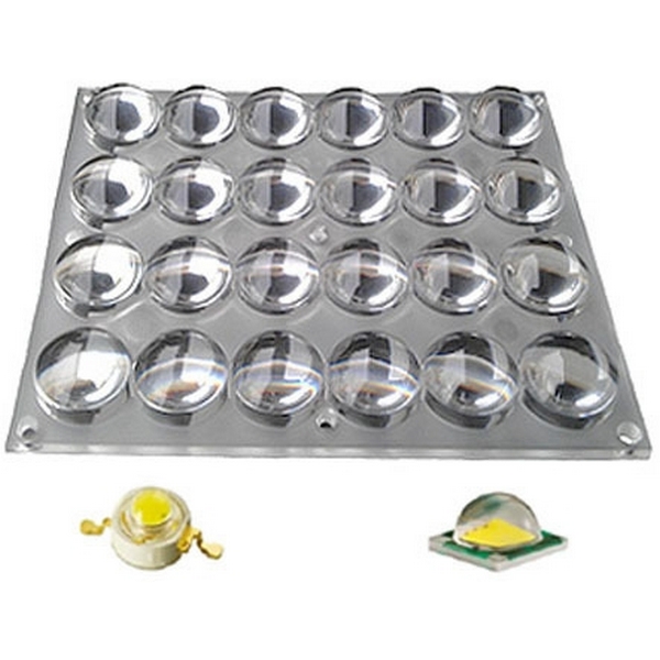 

Блок линз 24B60-M112х135 (60°, 24x LED) (Turlens) 016066 Arlight, TURLENS 016066