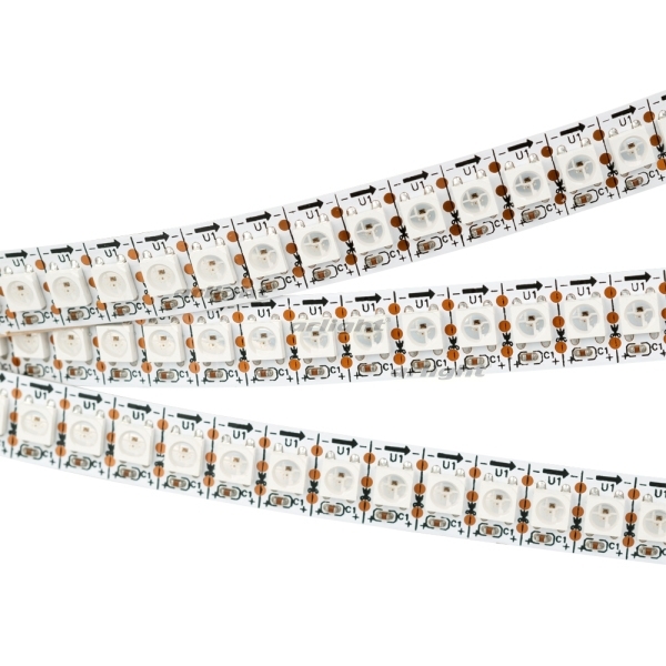 

Светодиодная лента SPI-2500 5V RGB 5x (5060, 360 LED x1, 2812) (Открытый, IP20) 017738 (Arlight), SPI-2500 17738