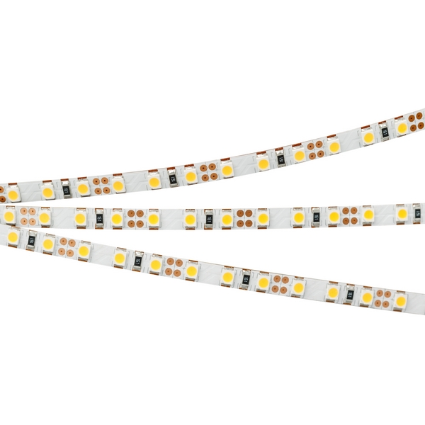

Светодиодная лента RT-A120-5mm 12V Warm2400 (9.6 W/m, IP20, 2835, 5m) (Arlight, 9.6 Вт/м, IP20) 018101(2) (5 шт.), RT открытая 018101(2)