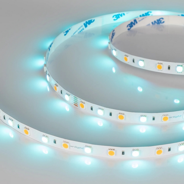 Изображение товара Светодиодная лента RT-B60-10mm 24V RGBW-Warm (14.4 W/m, IP20, 5m) (Arlight, Открытый) 018327(3)