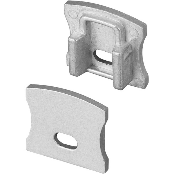 

Заглушка ALU-SLIM-H15 с отверстием (Arlight, Металл) 019449, Серый, ALU 019449
