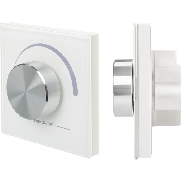 

Панель Rotary SR-2202-IN White (24V, 0-10V) (IP20 Пластик) 019462 (Arlight), Белый, 19462
