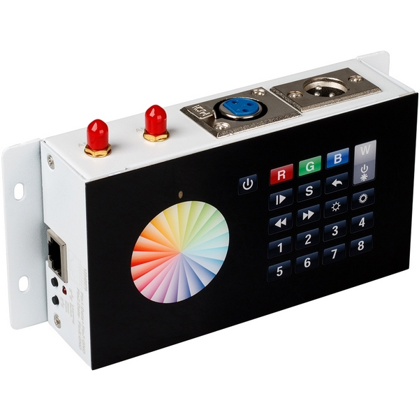 

Контроллер DMX SR-2816WI Black (12V, WiFi, 8 зон) (IP20 Металл) 020682 (Arlight), Черно-белый, 20682
