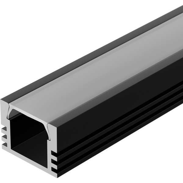 

Профиль PDS-S-2000 ANOD (Алюминий) Arlight 020896, Черный, 20896