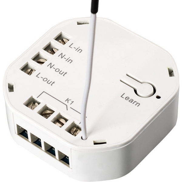 

Выключатель ARL-ZW-SWITCH-2х1000VA (Пластик) 021304 (Arlight), Белый, 21304