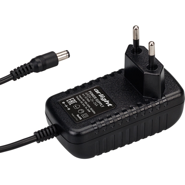 

Блок питания ARDV-24-24A (24V, 1A, 24W) (Arlight, Адаптер, 2 года) 021868, Черный, ARDV 021868