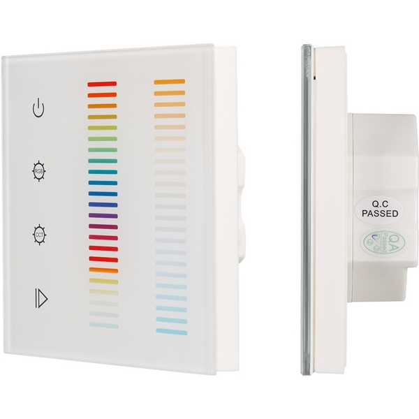 

Панель Sens SR-2834-5C-AC-RF-IN White (220V,RGB+CCT,1 зона) (Arlight, IP20 Пластик, 3 года) 022195, 022195
