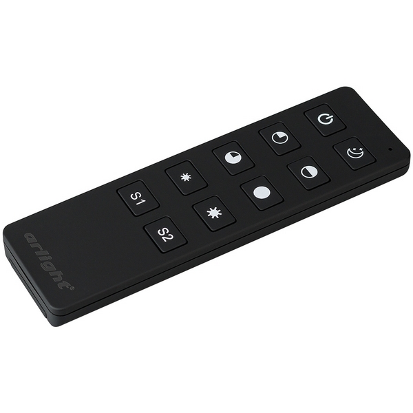 

Пульт SMART-R6-DIM (1 зона, 2.4G) (Arlight, IP20 Пластик, 5 лет) 023027, Черный, 023027
