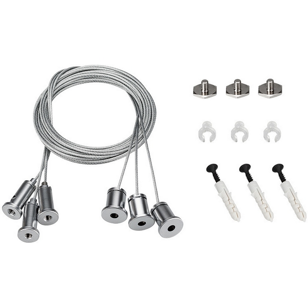 

Подвес S2-LINE-3x2m Set (Pad 15x2mm) (Металл) 023420 (Arlight), Серый, 23420