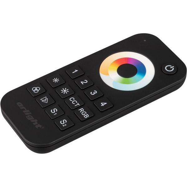 

Пульт SMART-R22-MULTI Black (4 зоны, 2.4G) (Arlight, IP20 Пластик, 5 лет) 023473, Черный, 023473