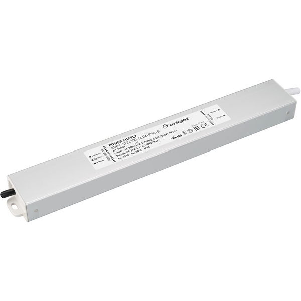 

Блок питания ARPV-ST24100-SLIM-PFC-B (24V, 4.2A, 100W) IP67 Arlight ARPV 023538, Серый, ARPV 23538