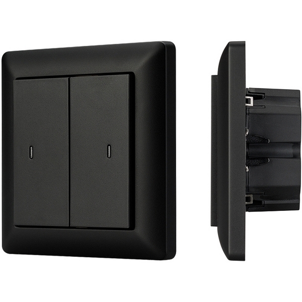

Панель Knob SR-KN0220-IN Graphite (KNX, DIM) 023846 (Arlight), Черный, 23846