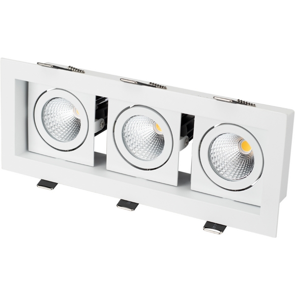 

Светильник CL-KARDAN-S260x102-3x9W (WH, deg) (IP20 Металл) Arlight CL-KARDAN 024139, CL-KARDAN 24139