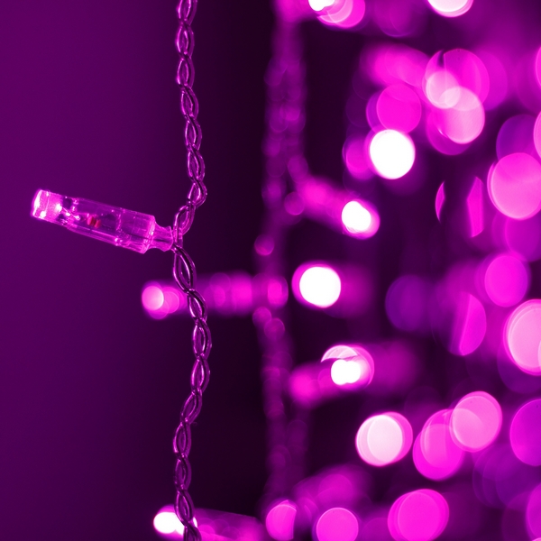

Светодиодная гирлянда ARD-CURTAIN-CLASSIC-2000x1500-CLEAR-360LED Pink (230V, 60W) (Ardecoled, IP65) 024880, Classic 024880