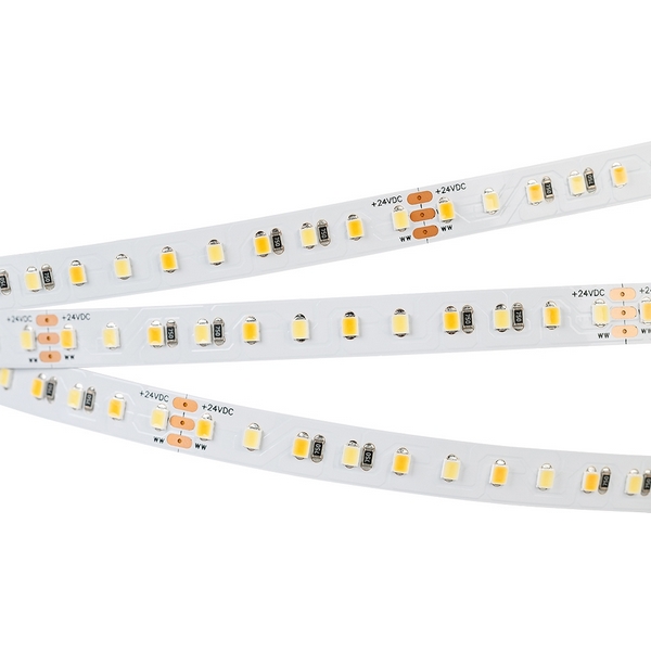 

Светодиодная лента RT-A120-10mm 24V White-MIX (23 W/m, IP20, 2835, 5m) (Arlight, Изменяемая ЦТ) 025209(2) (5 шт.), RT открытая 025209(2)
