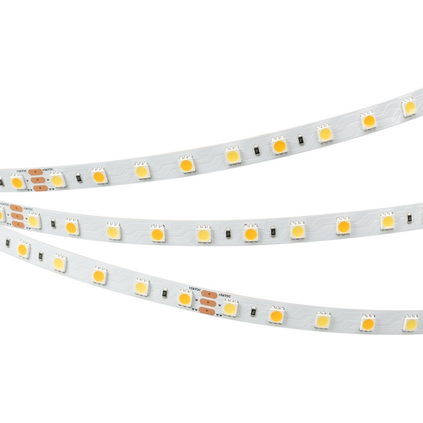 

Светодиодная лента 6-5000 24V White-MIX 2x (5060, LED/m, LUX) (14.4 Вт/м, IP20) Arlight RT открытая 025213, RT открытая 025213