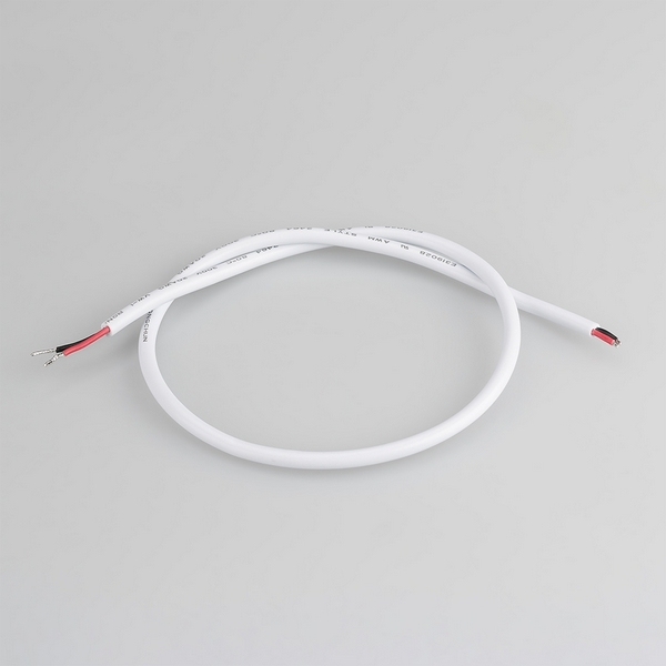 Провод питания ARL-МУНLIGHT-20AWG-2W-D4.5-CU-500 White (Arlight, Закрытый) 025548