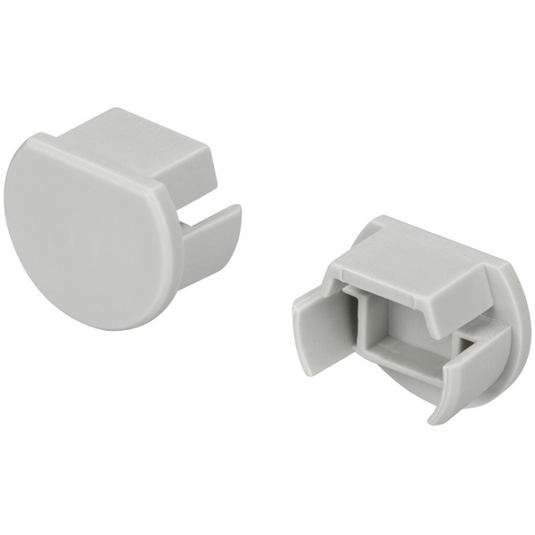 

Заглушка ROUND-D18-FLAT глухая (Пластик) 025960 Arlight, Серый, 25960