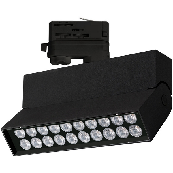 

Трековый светильник трехфазный 220V LGD-LOFT-TRACK-4TR-S170-20W White6000 (BK, 24 deg) (IP20 Металл) Arlight Loft 026231, Loft 026231