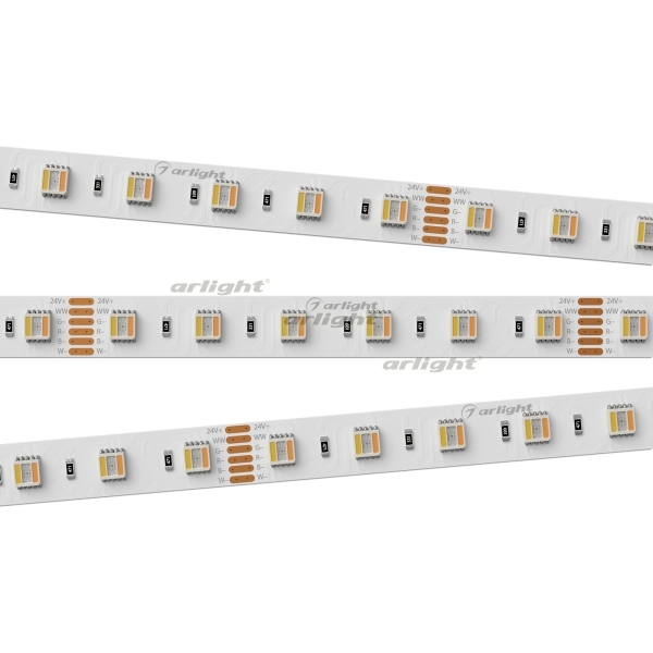 

Светодиодная лента RT-B60-12mm 24V RGBW-MIX-5-in-1 (20 W/m, IP20, 5060, 5m) (Открытый) 026363(2) Arlight RT открытая 026363, RT открытая 026363