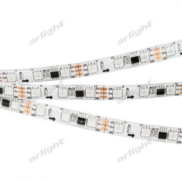 

Светодиодная лента SPI-5000SE-5060-60 12V Cx3 (10mm, 14.4W/m, IP65) (Закрытый, 026366(1) Arlight SPI герметичная 026366, SPI герметичная 026366