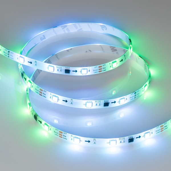 

Светодиодная лента герметичная SPI-SE-B30-10mm 12V RGB-PX3 (7.2W/m, IP65, 5060, 5m) (Arlight, бегущий огонь) 026369(2) (5 шт.), SPI герметичная 026369(2)