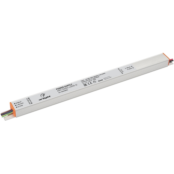 

Блок питания ARV-24024-LONG-D (24V, 1A, 24W) (Arlight, IP20 Металл, 3 года) 026420(2), ARV 026420(2)
