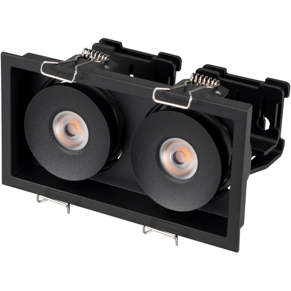 

Светильник встраиваемый LED CL-SIMPLE-S148x80-2x9W Day4000 (BK, 45 deg) (Arlight, IP20 Металл, 3 года) 026877, Черный, Simple 026877
