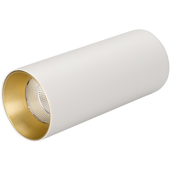 

Накладной светильник LED SP-POLO-SURFACE-R65-8W Day4000 (WH-GD, 40 deg) (Arlight, IP20 Металл, 5 лет) 027505, Polo 027505