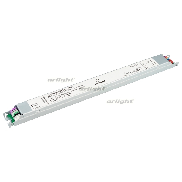 

Блок питания ARV-24080-LONG-PFC-DALI (24V, 3.4A, 80W) (IP20 Металл) Arlight ARV 028357, Серый, ARV 28357