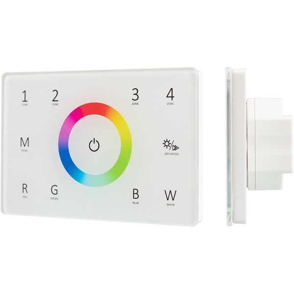 

Панель Sens SMART-P85-RGBW White (230V, 4 зоны, 2.4G) (Arlight, IP20 Пластик, 5 лет) 028404, Белый, 028404