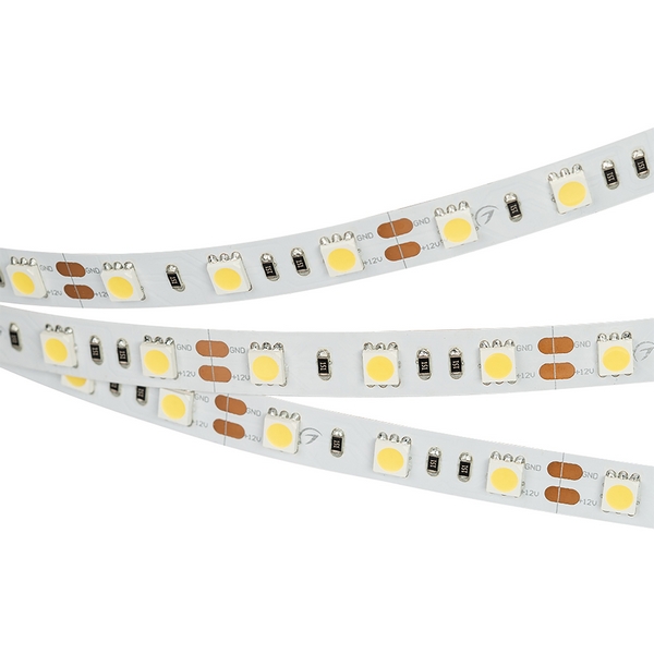 

Светодиодная лента 2-5000 12V Warm3000 2x (5060, LED, LUX) (14.4 Вт/м, IP20) Arlight RT открытая 028583, RT открытая 028583