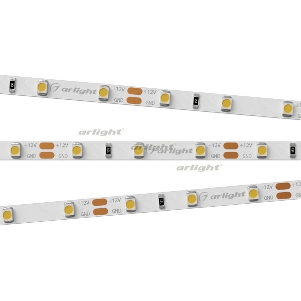 

Светодиодная лента RT-A60-5mm 12V Warm3000 (4.8 W/m, IP20, 2835, 5m) (узкая) 028614(2) Arlight RT открытая 028614, RT открытая 028614