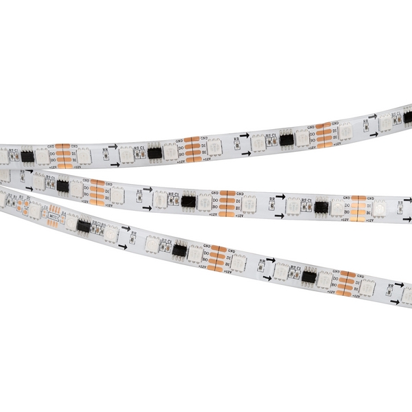 

Светодиодная лента SPI-5000SE-RAM-5060-60 12V Cx3 RGB-Auto (10mm, 12W/m, IP65) (Закрытый, IP65) 028872 (Arlight), Белый, Бегущие огни 028872