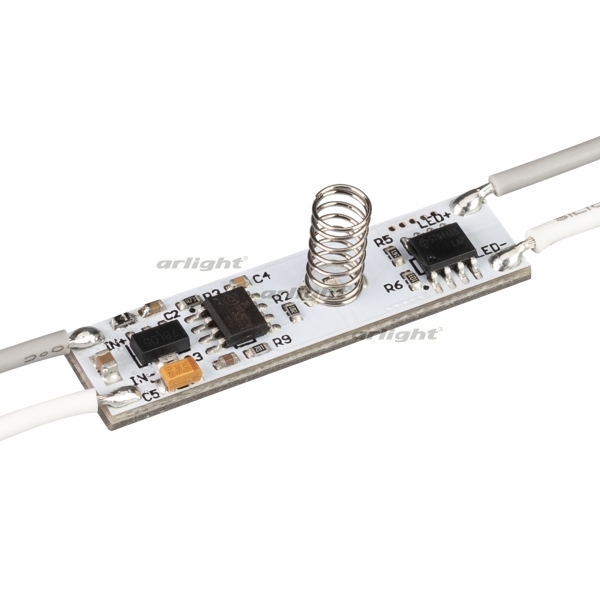 

Микродиммер SR-IRIS-SN-DIM (12-24V, 1x8A, 38x10mm) (Открытый) Arlight 029108, Белый, 29108