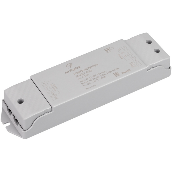 

Усилитель SMART-RGB (12-60V, 3x5A) (Arlight) 029601, Белый, 029601