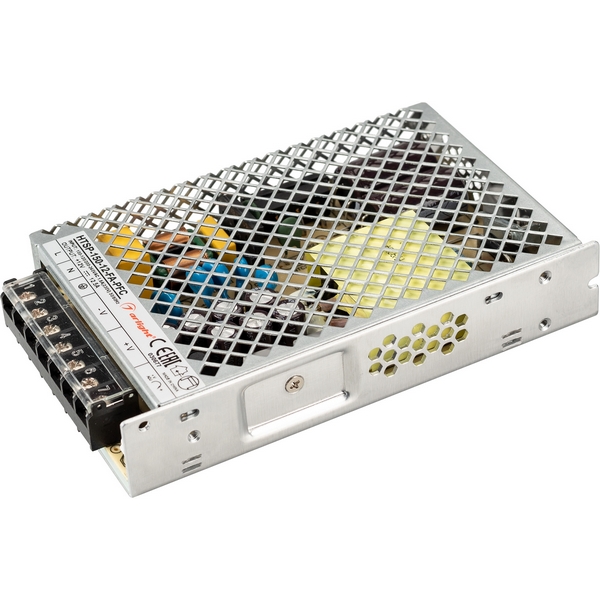 

Блок питания HTSP-150-12-FA-PFC (12V, 12.5A, 150W) (IP20 Сетка) 030677 (Arlight), Серый, HTSP 30677
