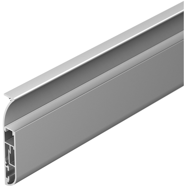 

Профиль с экраном ARH-PLINTUS-INT-2500 ANOD+OPAL (Алюминий) 030932 (Arlight), Серый, 30932