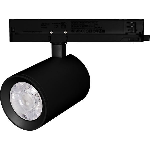 

Трековый светильник светодиодный LGD-NIKA-4TR-R100-30W Warm3000 (BK, 24 deg, 230V) (Arlight, IP20 Металл, 5 лет) 031173, Черный, Nika 031173