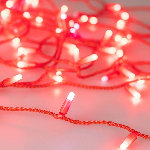 

Светодиодная гирлянда ARD-STRING-CLASSIC-10000-RED-100LED-MILK-FLASH Red (230V, 7W) (Ardecoled, IP65) 031195, Classic 031195