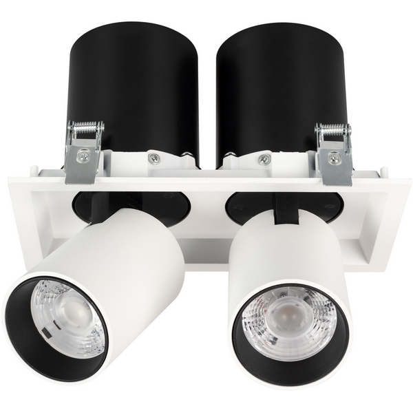 

LED спот встраиваемый LTD-PULL-S110x210-2x10W Warm3000 (WH, 24 deg, 230V) (Arlight, IP20 Металл, 5 лет) 031362, PULL 031362