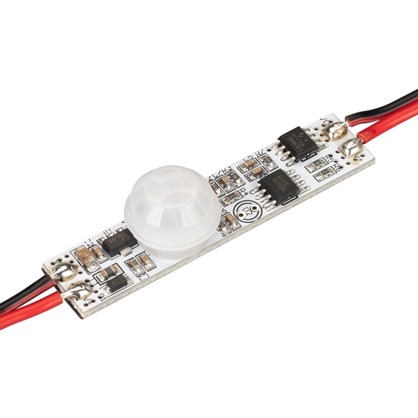 

ИК-выключатель SMART-MOTION (12-24V, 1х3А, 50x11mm) (Arlight, IP20 Пластик, 5 лет) 031623, Белый, 031623