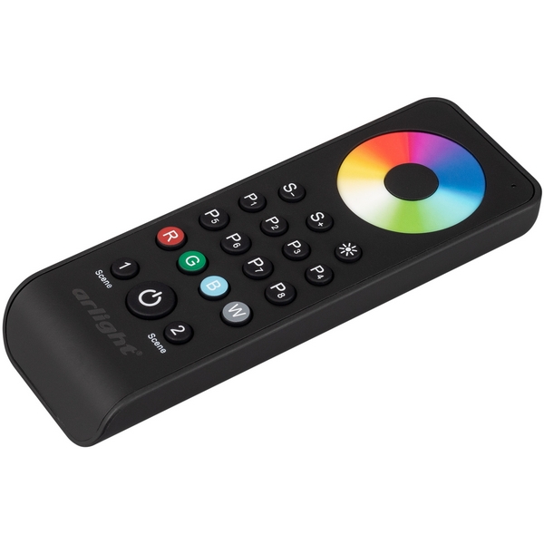 

Пульт SMART-R43-RGBW Black (1 зона, 2.4G) (Arlight, IP20 Пластик, 5 лет) 031937, Черный, 031937