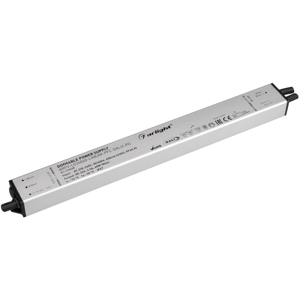 

Блок питания ARPV-LG24060-LINEAR-PFC-DALI2-PD (24V, 2.5A, 60W) (Arlight, IP67 Металл, 5 лет) 033428, ARPV 033428