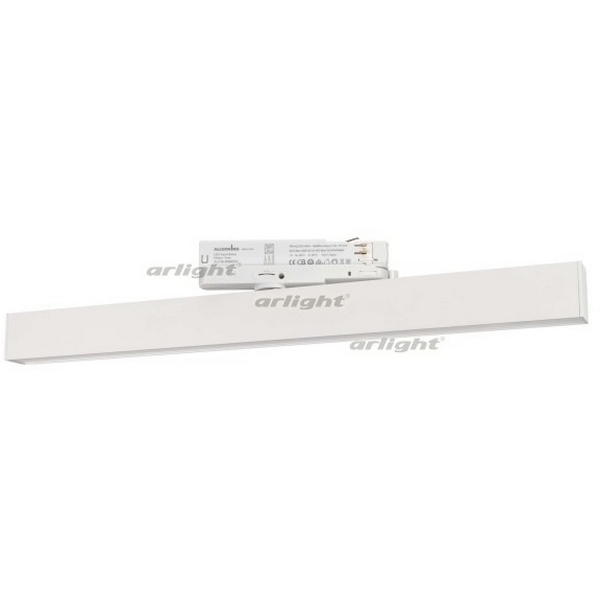 

Трековый светильник трехфазный 220V LGD-FLAT-4TR-S605-25W Day4000 (WH, deg, 230V) (IP20 Металл) Arlight 033696, Белый, 033696