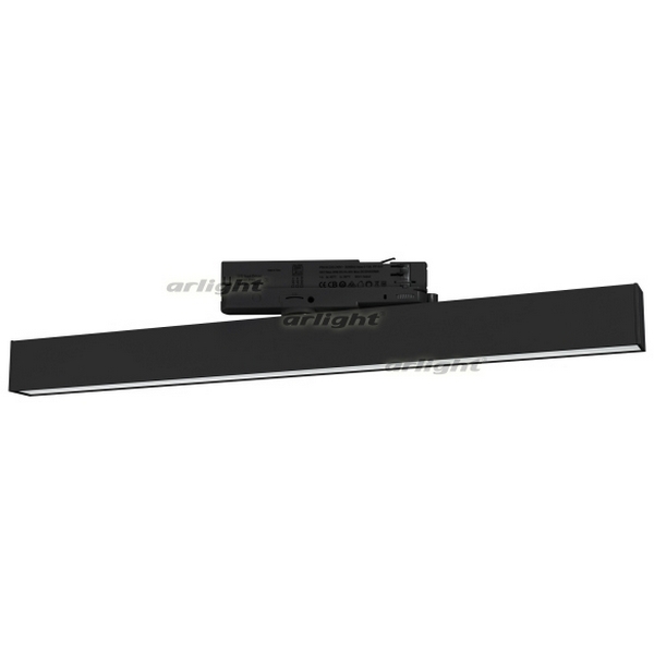 

Трековый светильник трехфазный 220V LGD-FLAT-4TR-S605-25W Warm3000 (BK, deg, 230V) (IP20 Металл) Arlight 033698, Черный, 033698