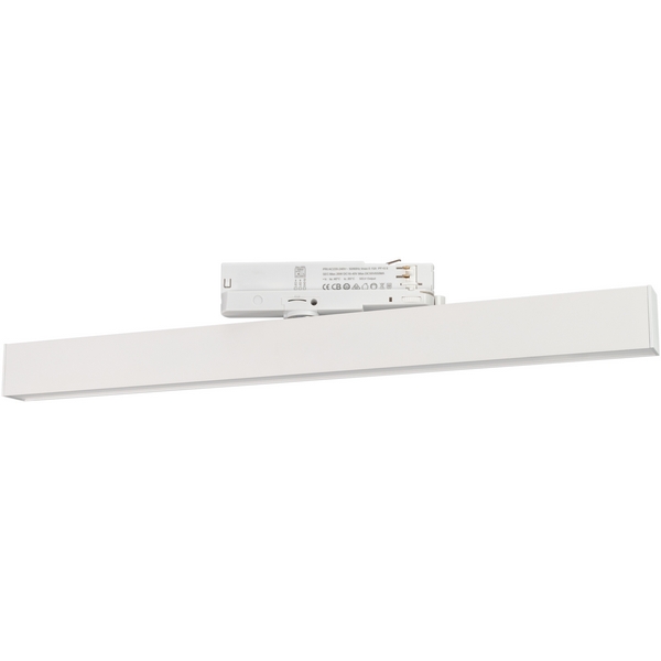 

Трековый светильник трехфазный 220V LGD-FLAT-4TR-S605-25W Warm3000 (WH, deg, 230V) (IP20 Металл) Arlight 033699, 033699
