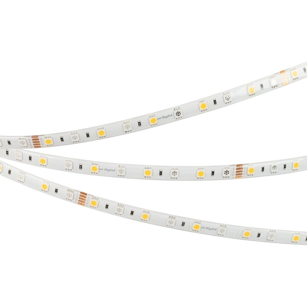 

Светодиодная лента RTW-SE-B60-10mm 24V RGBW-White (14.4 W/m, IP65, 5060, 5m) (Arlight, Открытый) 034184 (5 шт.), RTW герметичная 034184
