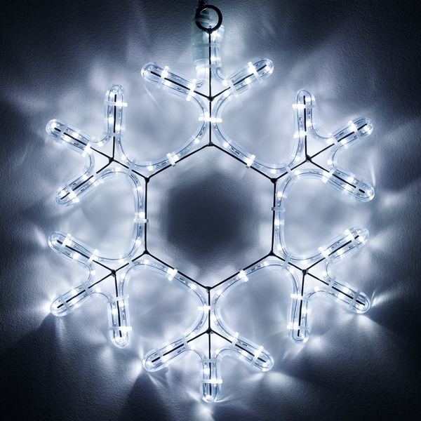 

Световая фигура светодиодная ARD-SNOWFLAKE-M7-450x375-108LED White (230V, 6.5W) (Ardecoled, IP65) 034249, 034249