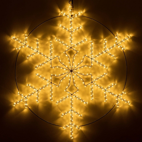 

Световая фигура светодиодная ARD-SNOWFLAKE-M3-920x920-432LED Warm (230V, 30W) (Ardecoled, IP65) 034251, 034251